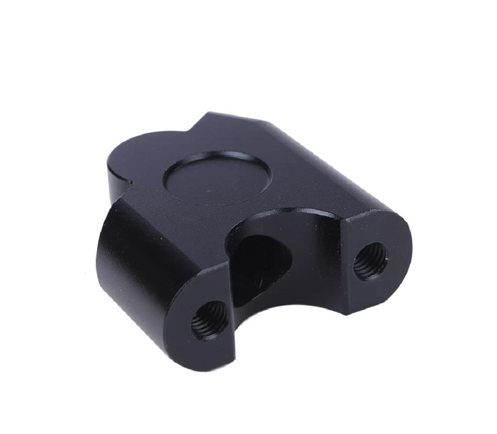 CustomDivine Handlebar Riser Spacer Position Adjuster Mount Bar Riser Adapter Set Motorcycle Bracket Lamp Back Mount Adapter Universal Fit 22.2mm 22