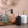 Luxurious Large-Capacity Glass Hand Soap and Shower Gel Dispenser Bottle