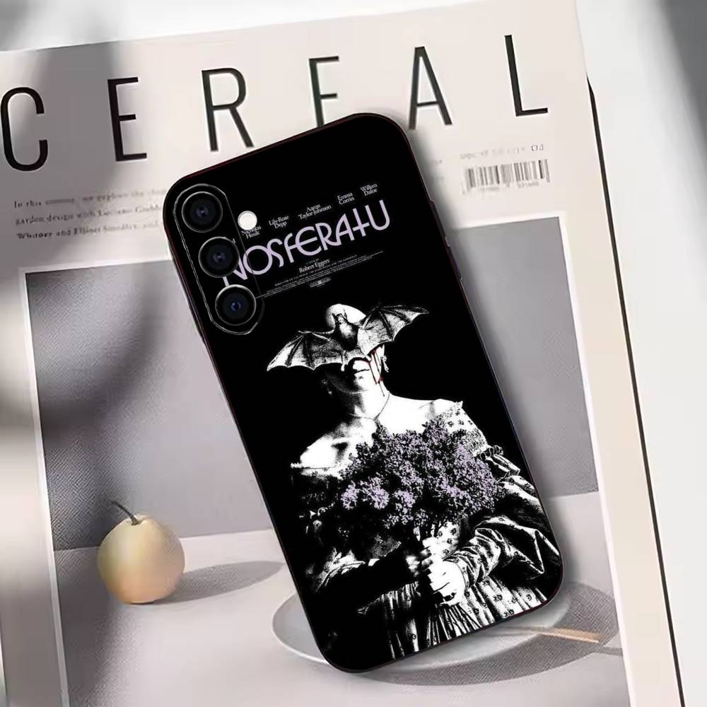 

Movie N-Nosferatu Phone Case For Samsung Galaxy A73,A72,A71,A70,A53,A52,A51,Others Soft Black Cover Samsung a70