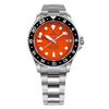 FreeDiver GMT Series Sapphire Stainless Steel Orange Dial Automatic RTF055 200M Men's Watch