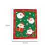 10Pcs Cartoon Christmas Notebook Kawaii Christmas Man Snowman Notepad Portable Pocket Notepad Student Prizes Gifts