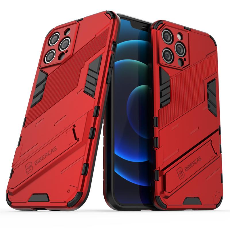 Shockproof Case For iPhone 12 Pro Max Cover For iPhone 11 12 Pro Punk Hard Fashion Holder Back Cover For iPhone 6 7 8 Plus 11 12