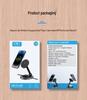 Adjustable 3-in-1 Foldable Magnetic Wireless Charger for iPhone, Apple Watch, and Earphones.