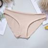 Large size women's underwear pure cotton summer seamless breathable girls' women's mid-waist briefs wholesale women's