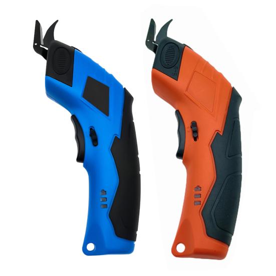 Cordless Electric Scissor with Rotating Blade Ergonomic Handle Battery Operated Rechargeable Electric