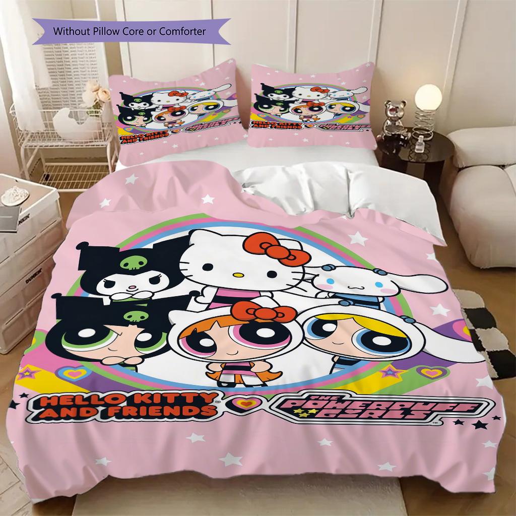 Copripiumino Morbido e Confortevole delle Superchicche, Set Biancheria da Letto per Bambini Regalo, Disponibile in Varie Misure LXR170