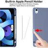 Tablet Leather Case for iPad 10.9" 2020 iPad Air 4/Air5 Anti-scratch Shockproof Light Weight Slim Fashionable Soft Pencil Cover