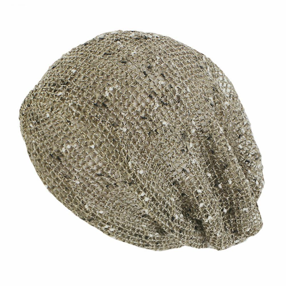 

Double Used Twist Woven Hat Mesh Beanie Cap New Hood Hat Ladies зелёный