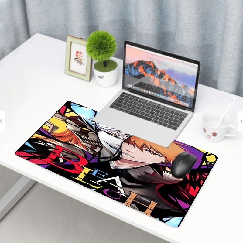 BLEACH Print Mouse Pad, Anti‑Slip Desktop keyboard Mat, for PC Laptop Gaming Working Daily Use, Cool Festival Surprise Gift