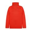 Women's Spilt Turtleneck Sweaters Oversized Long Sleeve Knitted Pullover Tops Casual Fall Winter Trendy Outfits Solid Color Basic Sweaters for Women