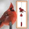 Cardinal Bird Wind Chime, Cardinal Gifts For Glory Mother's Love Gift, Bird Bell Chimes For Garden Backyard Church