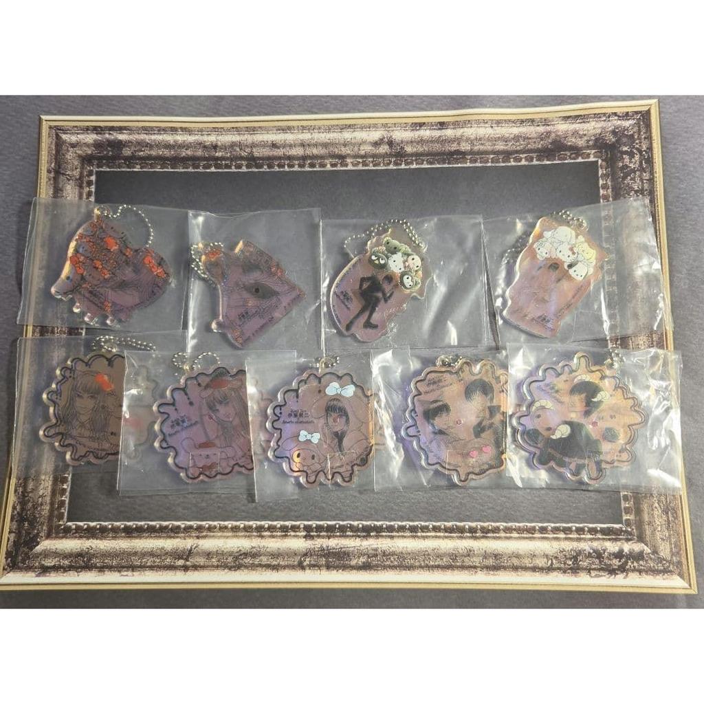 Junji Ito Sanrio Characters Acrylic Charm Gal Tomie Set