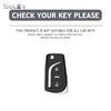 Fashion Tpu Car Flip Key Case Cover Shell Fob For Toyota Hilux Yaris Rav4 Corolla Avensis Aygo Verso Scion Tc Auris Accessories