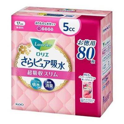 Kao Lorie Bosong Pure Absorbent Super Absorbent Slim 5cc (80 Blatt)