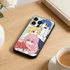 Anime Cute B-BOCCHI T-THE R-ROCK  Phone Case For iPhone 16,15,14,13,12,17,Pro Max,Plus Silicone Black Case