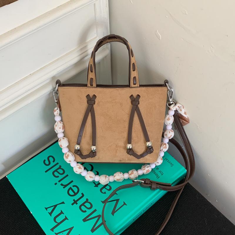 

Bucket bag 2025 autumn new leopard print flannel fashion Korean version popular handbag fashion trend niche women s bag хаки