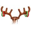 DIY Christmas Game New Year Decoration Ring Toss Inflatable Toys Antler Hat Santa Funny Reindeer