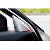 For Mazda CX-5 2017-2024 Matte Silver Car Front Triangle A Pillar Cover Trim 2PC