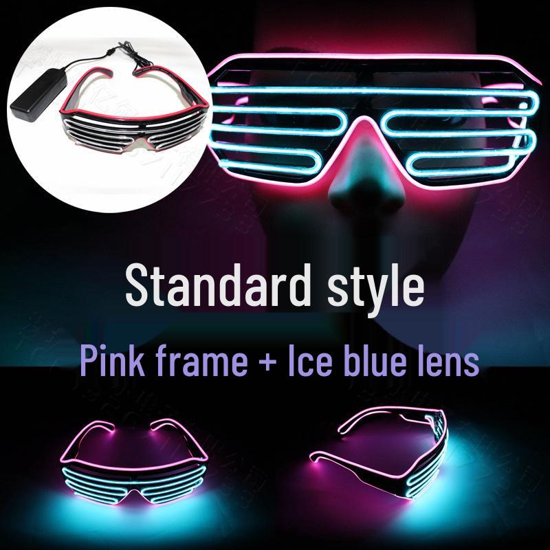 LED Light-Up Party Glasses for Stage Performances and Events