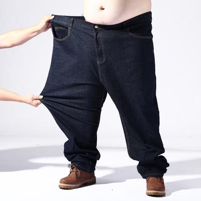 100–200 kg Super Extra Large Loose Fit Plus Fat Plus Large pánské vysoce kvalitní džínové kalhoty vysoké kvality