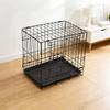 Foldable Metal Dog & Cat Cage for Home, Indoor/Outdoor, Car or Rescue Use