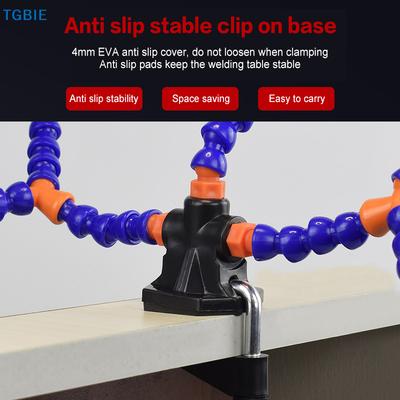 [TL][TL]Multi Soldering Helping Third Hand Tool Table Clip Soldering Stand Welding PCB Holder Flexible Arm Soldering Tool