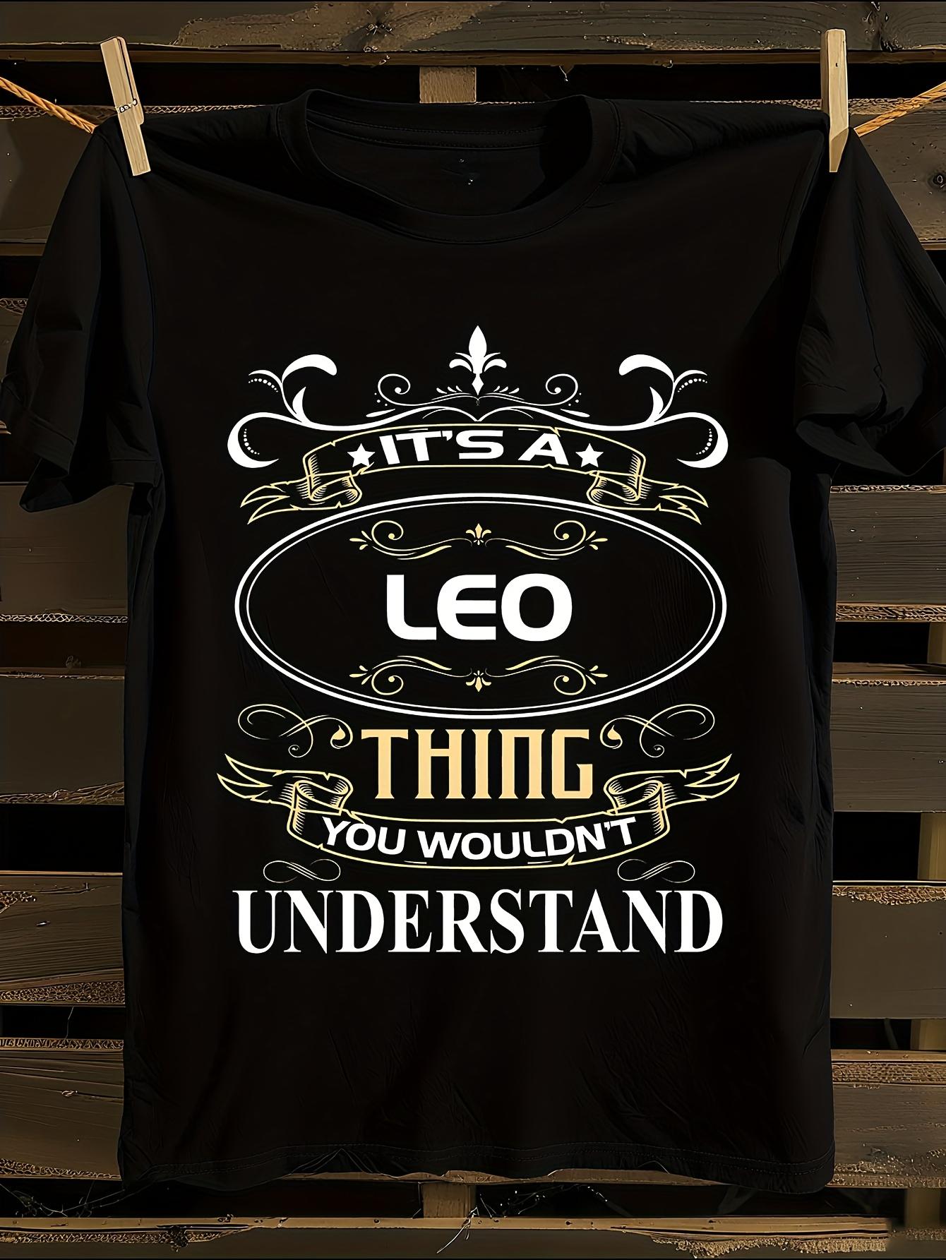Leo Zodiac T-shirt S