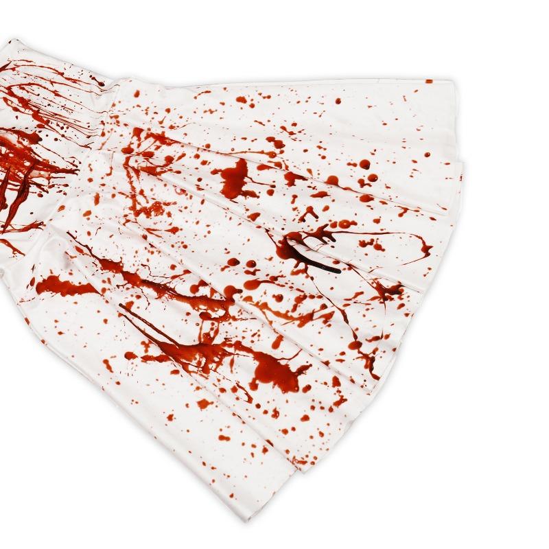 Halloween Adult Masquerade Show Party Nurse Zombie Horror Character Playing Lady Vest Dress