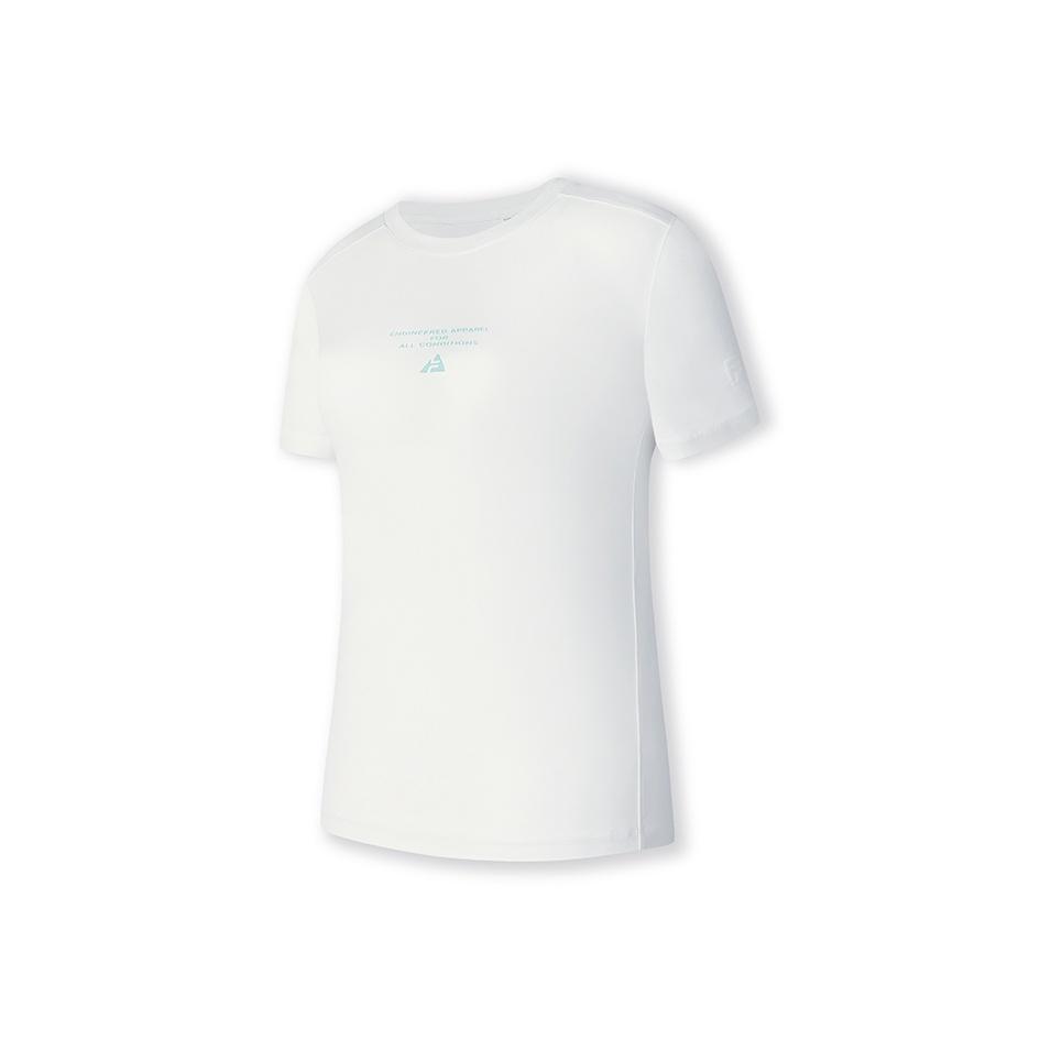 Fila Athletics Explorer Casual Quick-Dry Short Sleeve T-Shirt Women Tops Snow-White A11W527117F-WT