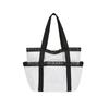 Large Capacity Multi Pocket Tote Bag Mesh Beach Bag Swimming Pool Bag Clothes Storage Organizer Bag with Durable Handles for Outdoor Use
