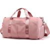 Borsa Fitness Femminile Multifunzionale Separazione Asciutto-Bagnato Movimento Impermeabile Borsa da Viaggio Borsa Yoga Borsa da Viaggio Grande Capacità Uomo