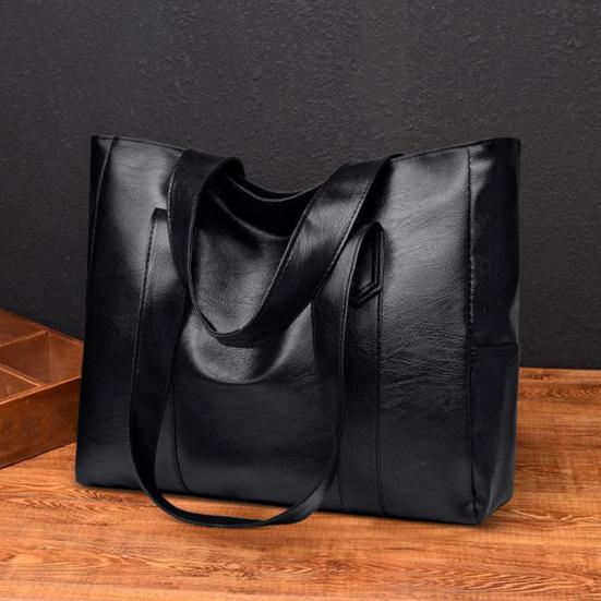 Damen Umhängetasche Kunstleder Tragetasche Große Kapazität Handtasche Pendeltasche für Wochenendausflug Party Shopping Tägliche Erledigungen