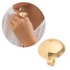 Geometric Band Ring Punk Style Alloy Texture Adjustable Rings Suitable for Fashion Enthusiasts Present Multiple Sizes