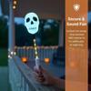 Flashing Lights Glow Stick Pumpkin Halloween Wands Halloween Party Light Up Wand  Party Favors