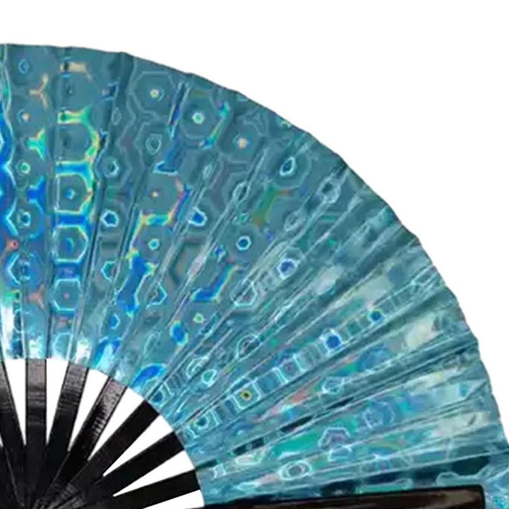 Line Dance Popping Fan Craft Hand for Party Supplies Theater Dancing Props