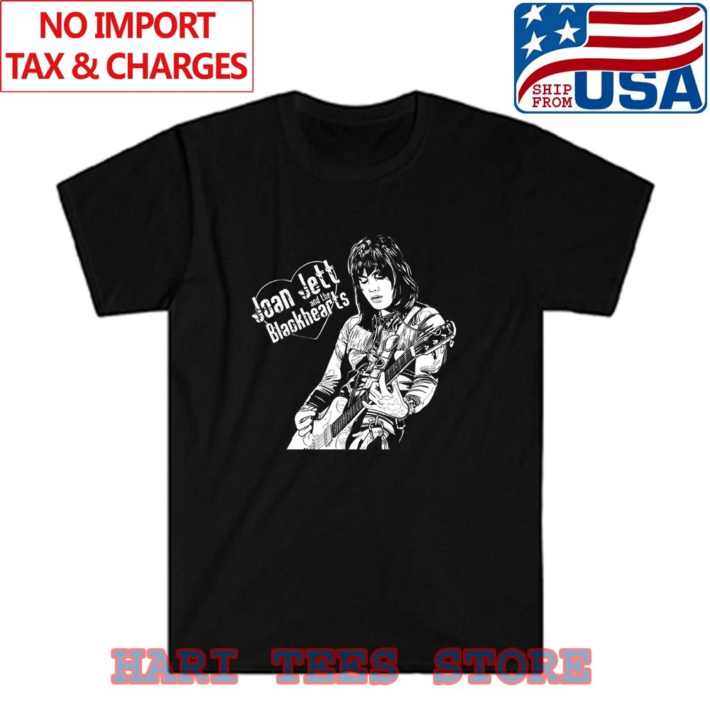 Joan Jett And The Black Hearts Ok Men s Black Size S to 5XL 4XL