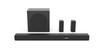 Soundbar - HISENSE - AX5100Q - 5.1.2 Channels - Dolby Atmos & SDR:X - 340W - Subwoofer and Wireless Rear Speakers