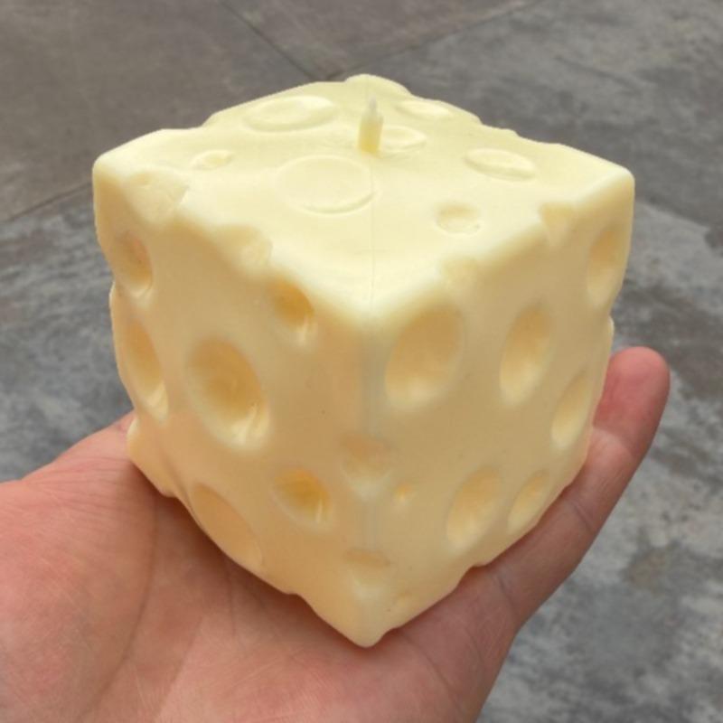 Discover Intime Cheese Squishy Toy Fidget Cube Stress Ball Moldable Cheese Squeeze Non-Bounce Fidget Toy Asmr Sensory Anti-Stress Festival Gift