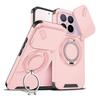 KEYSION 360° Rotating Ring Stand Phone Case for Xiaomi 17T 17T Pro 5G Slide Camera Protection Magnetic Shockproof Back Cover