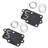 2Set/Sell Carburetor Diaphragm Gasket Kit for 5021K 2hp?5hp Engines with Horizontal Crankshaft