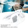 Clear View Swimming Goggles with Anti Fog, UV Protection and Tempered Glass Lens for Snorkeling 