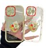 Net Pocket Fruit Cream Shell for Apple 16/15 Mobile Phone Case 14 Anti-fall 13 Creative 12 Advanced 11 New Style