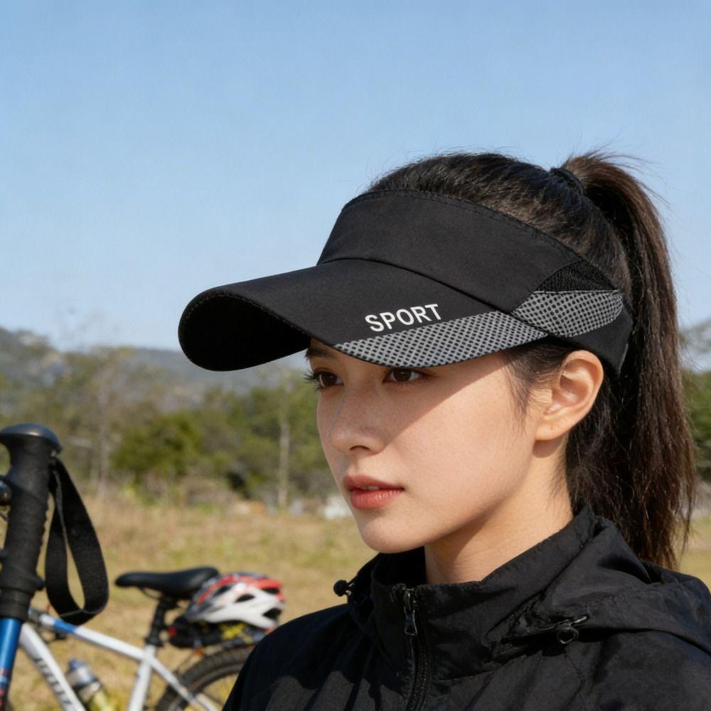 Anti-UV Sun Hat Breathable Tennis Hat Summer Baseball Cap Tennis