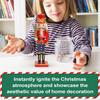 Nutcracker Christmas Decor Woodendecorative Nutcracker Figurine Ornament For Indoor Outdoor Home Porch Party Fireplace Family