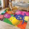 Colorful Cartoon Animal Friends Carpet For Playroom Bedroom Living Room Sofa Home Decor Kids Game Area Rug Nonslip Floor Mat