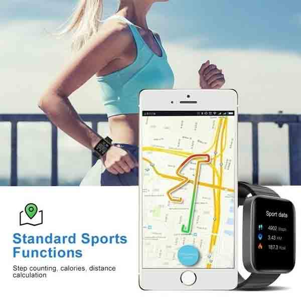 T68 Smart Watch with Body Temperature Measure Heart Rate Blood Pressure Oxygen Monitoring Smart Wristband Sport Fitness Watches