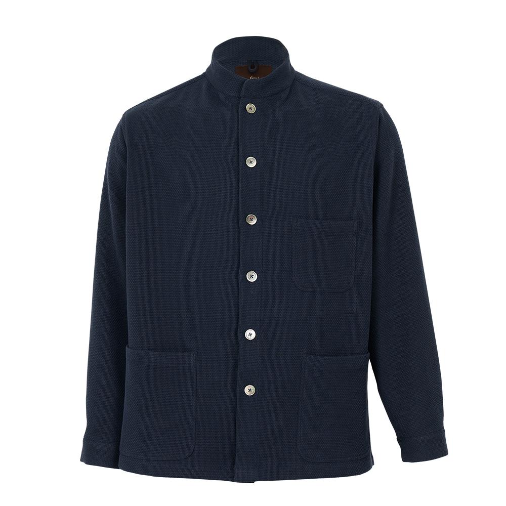 Frui Utility Jacket Cotton Navy