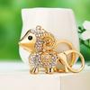 Cute Owl Crystal Rhinestones Crsytal Car Bag Keys Exquisite Pendant Cartoon Trendy Animal Key Chains Bag Charm