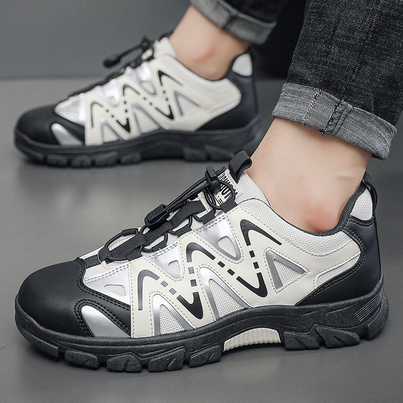 Autumn new men's shoes casual sports shoes men's outdoor hiking shoes large size trendy tooling shoes