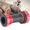 1.37x24T BB Bottom Bracket Road Bicycles Bottom Bracket Aluminum Alloy Mountain Bikes Bottom Bracket 68-73mm Steel Bearings